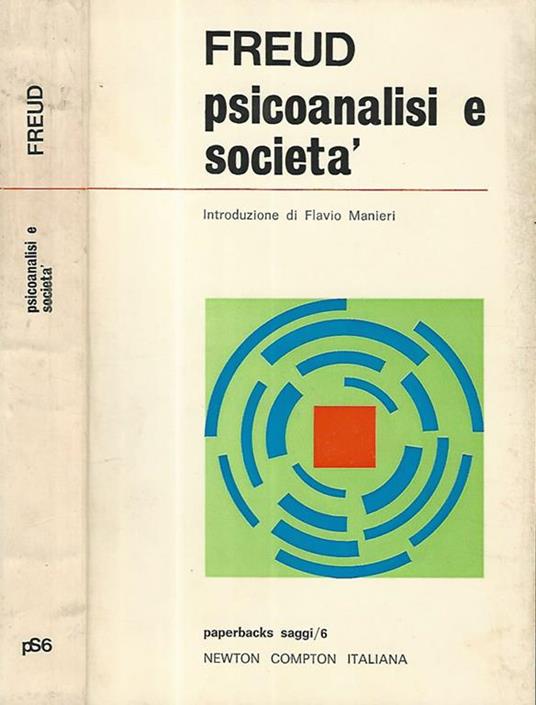 Psicoanalisi e società - Sigmund Freud - copertina