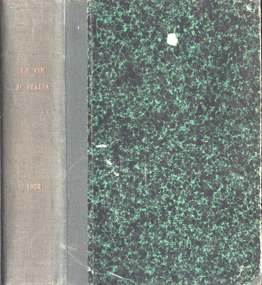 Le via d' Italia 1932 - copertina