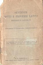 Sentenze, motti e proverbi latini brevemente illustrati. Supplemento al vocabolario Campanini - Carboni