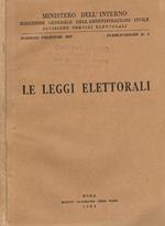 Le leggi elettorali. Elezioni politiche 1958 pubblicazione n.1