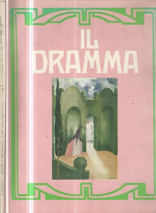 Il dramma num. 10 - copertina