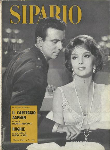Sipario. Rivista di teatro, scenografia, cinema. N. 179 - Marzo 1961 - copertina