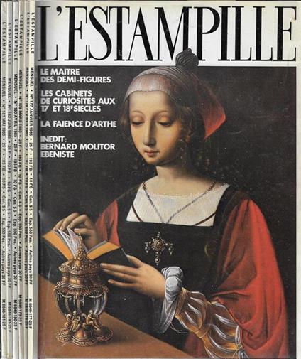 L' Estampille Anno 1985 N° 177, 178, 179, 180, 181, 182 - Louis Faton - copertina