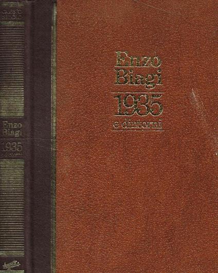 1935 e dintorni - Enzo Biagi - copertina