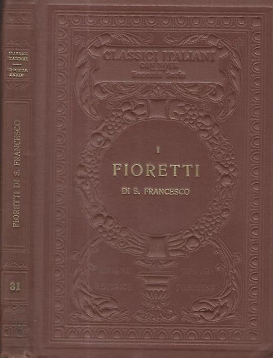 I fioretti di S. Francesco - S. Francesco - copertina
