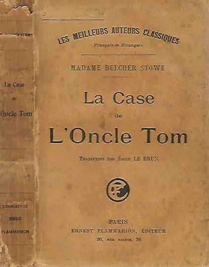 La Case de L'Oncle Tom - copertina
