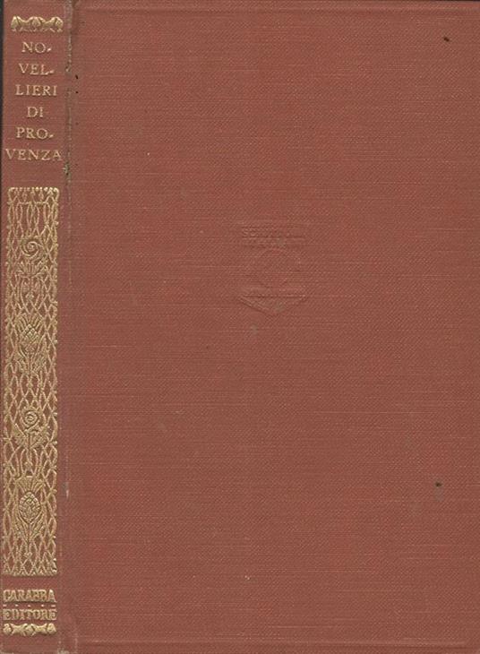 Novellieri di Provenza - copertina