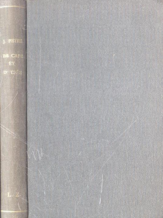 De cape et d' èpèe - Joseph Peyre - copertina