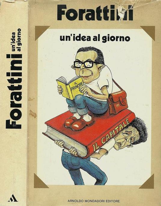 Un'idea al giorno - Giorgio Forattini - copertina