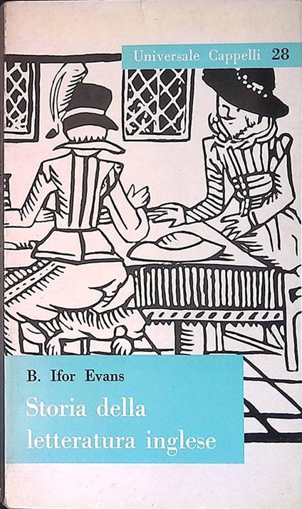 Storia della letteratura inglese - B. Ifor Evans - copertina