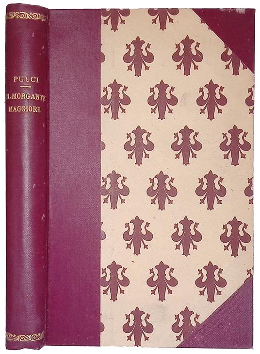 Il Morgante Maggiore - Luigi Pulci - copertina
