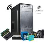 PC Desktop Linea Thunder Intel I5-7400 - Ram 8gb - Ssd 240gb - Mast Dvd - Wifi