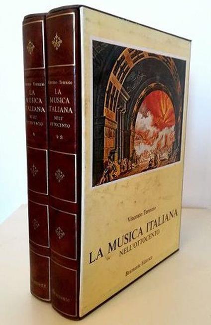 La musica italiana nell'Ottocento - 2 voll. in cofanetto editoriale - Vincenzo Terenzio - copertina