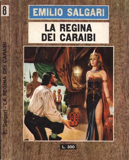 La regina dei Caraibi - Emilio Salgari - copertina