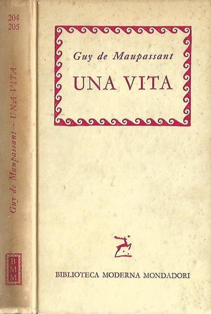 Una vita - Guy de Maupassant - copertina