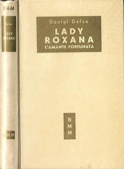 Lady Roxana. L’amante fortunata - Daniel Defoe - copertina
