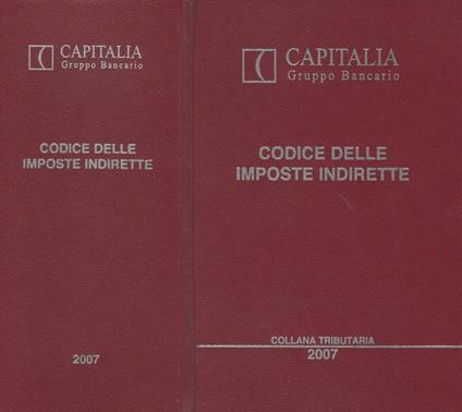 Codice delle imposte indirette - copertina