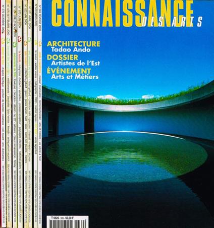 Connaissance des Arts. Anno 2000 - copertina