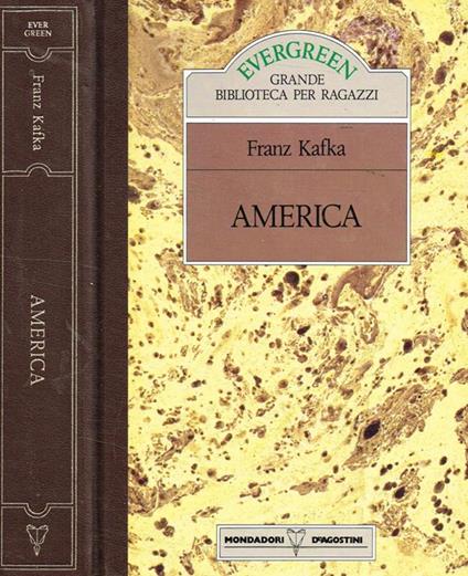 America - Franz Kafka - copertina