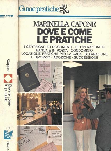 Dove e come. Le pratiche - Marinella Capone - copertina