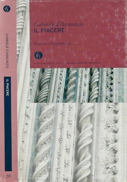 Il Piacere - Gabriele D'Annunzio - copertina
