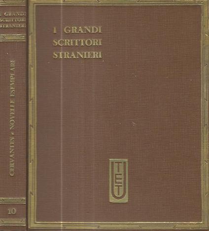 Novelle esemplari - Miguel de Cervantes - copertina