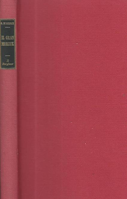 Il gran Murzuk - Ghislain de Diesbach - copertina