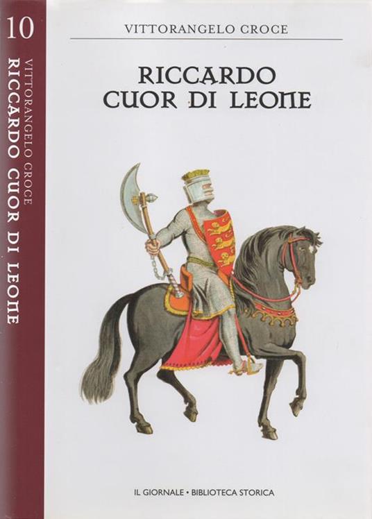 Riccardo Cuor di Leone - Vittorangelo Croce - copertina