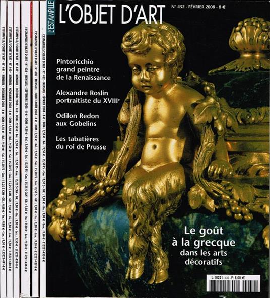 L' Estampille - L' object d'Art. 2008 - copertina