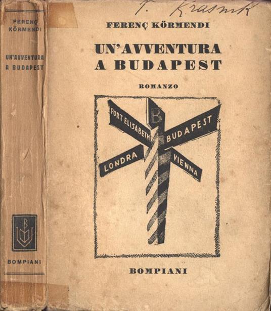 Un' avventura a Budapest - Ferenc Kormendi - copertina