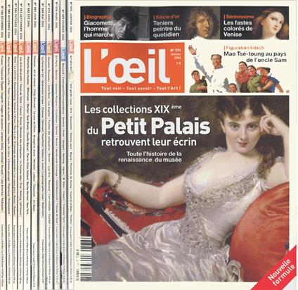 L' oeil. Tout voir - Tout savoir - Tout l'Art! - 2006 - copertina