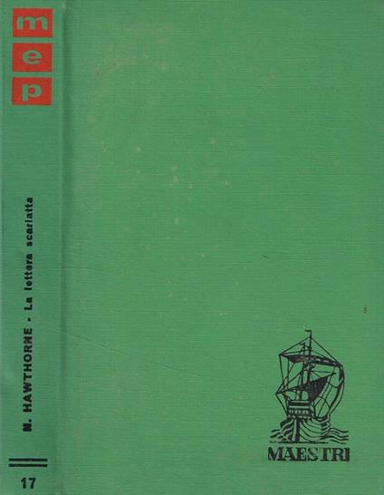 La lettera scarlatta - Nathaniel Hawthorne - copertina