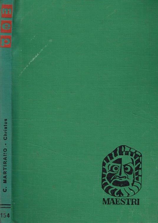 Christus. Tragedia - Coriolano Martirano - copertina