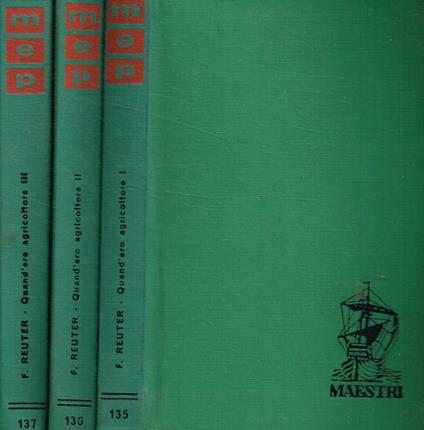 Quand'ero agricoltore 3voll - Fritz Reuter - copertina