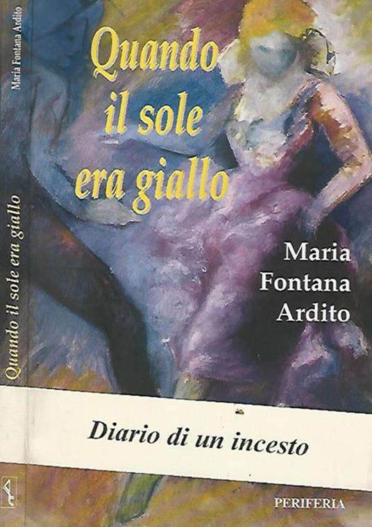 Quando il sole era giallo - copertina