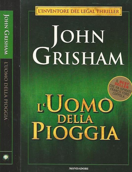 L' uomo della pioggia - John Grisham - copertina