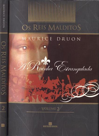 A Rainha extrangulada - Maurice Druon - copertina