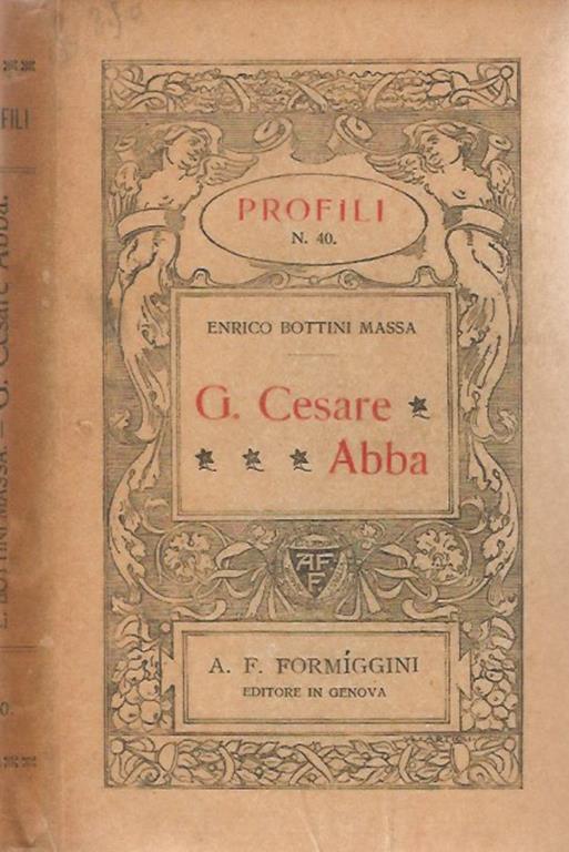 G. Cesare Abba - Enrico Bottini Massa - copertina