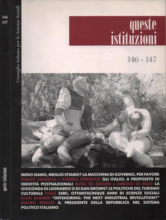 Queste Istituzioni - copertina