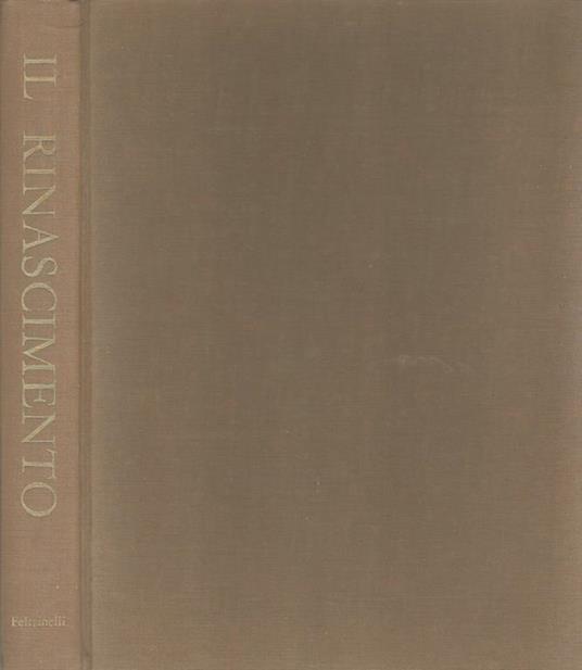 Il Rinascimento - J. H. Plumb - copertina
