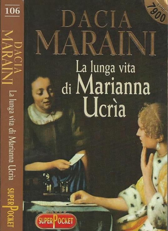 La lunga vita di Marianna Ucria - Dacia Maraini - copertina