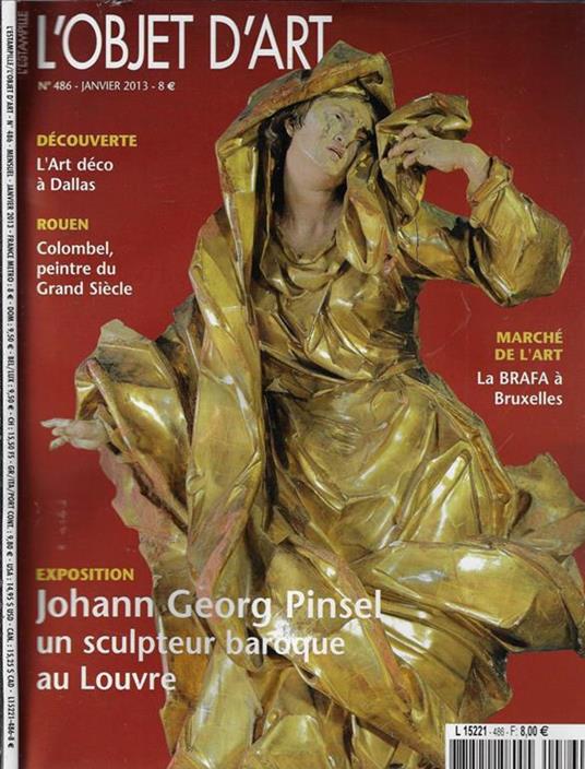 L' Estampille / L' Objet D'Art Anno 2013 N° 486 - copertina