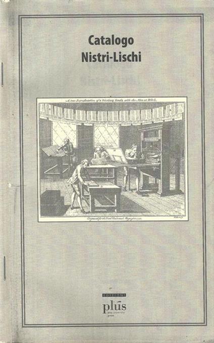 Catalogo Nistri-Lischi - copertina