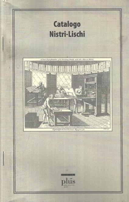 Catalogo Nistri-Lischi - copertina