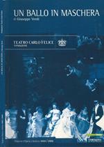 Un ballo in maschera. Stagione d'Opera e Balletto 2005/2006