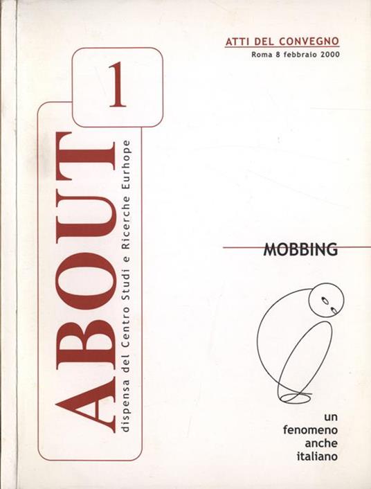 About n. 1 - Centro Studi - copertina