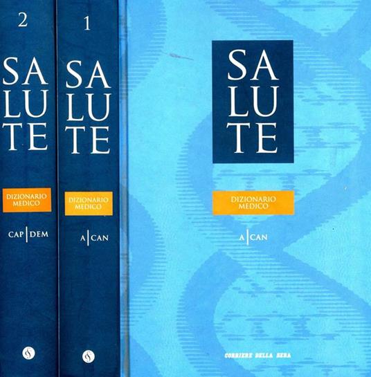 Salute. Dizionario Medico - copertina