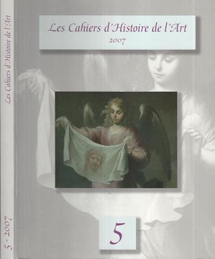 Les Cahier d'Histoire de l'Art - copertina