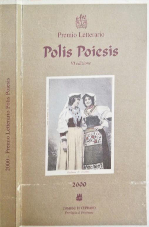 Premio Letterario Polis Poiesis. Vi Edizione 2000 - copertina