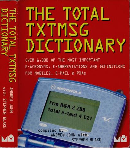 The Total TxtMSg Dictionary - Andrew John - copertina